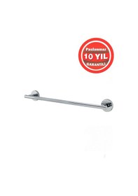 Resim Çelik Banyo Paslanmaz Pirinç Flora 50 Cm Uzun Havluluk Krom 