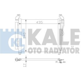 Resim KALE 380100 Klima Radyator (Kia: Picanto 1.0-1.1 2004--) 9760607500 (WY326416) 