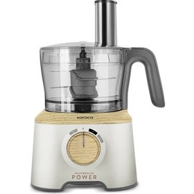 Resim Karaca Mastermaid Power 10 In 1 Mutfak Robotu Wood Craft 