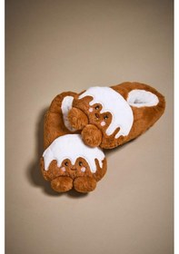 Resim Defacto Kadın Düz Taban Panduf F1543ax25wnbn85 Kahve-bn85 