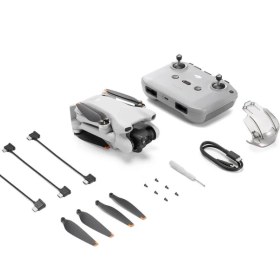 Resim DJI Mini 3 Drone 4K HDR Kamera ile Katlanabilir Tasarım 30 Dakika Uçuş Süresi Gri-Siyah 