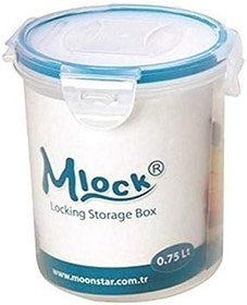 Resim Moonstar Mlook Round 750ML Kilitli Silindir Saklama Kabı ML-175 