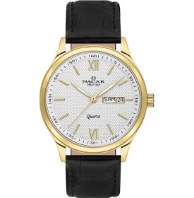 Resim Nacar Nc31-29b155-dsl1 Erkek Kol Saati Metalik Gri - Altın 