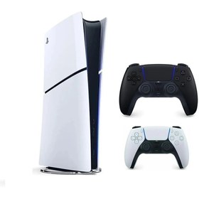 Resim Sony PlayStation PS5 digital CFI-2016 slim AVRUPA VERSİYON 2 DUALSENSE 2.SİYAH ( İTHALATÇI GARANTİLİ ) 