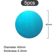 Resim GongtuShop 5 Adet 40X40MM Tarzı Adet Metal Levha Demir Sac Güçlü Etiket Mıknatıs Cep Telefonu Tutacağı Manyetik Araç Telefonu Standı Aksesuarları (Yurt Dışından) 