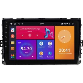 Resim Volkswagen Transporter Android Multimedya Sistemi 2019-2024 For-x 6/128 