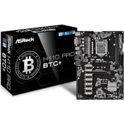 Resim ASRock H110 Pro BTC+ Intel H110 2400 MHz DDR4 Soket 1151 ATX Anakart 