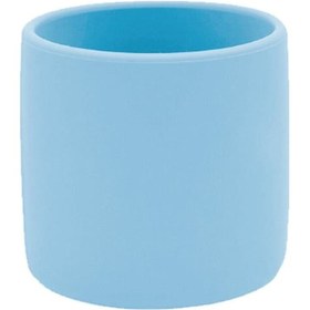 Resim Oioi Silikon Mini Bardak Mineral Blue 