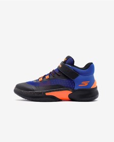 Resim Skechers Skx Court Hype - Hooper-hero Büyük Erkek Çocuk Mavi Basketbol Ayakkabısı 406068l Blbk Mavi 