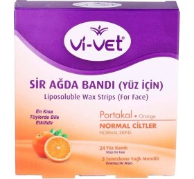 Resim Vivet Yüz Sir Ağda Bandı Portakal 24'lü 