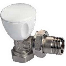 Resim E.C.A 602 120 641 G 1/2" Rv3 Köşe Radyatör Valfi 
