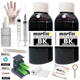 Resim CANON MG2900 MG2950 MG2950S KARTUŞ DOLUM SETİ (PG 545 CL 546) 2x100ML 