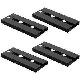 Resim 4'lü Paket, Raf Altı Asılı Şarap Kadehi Rafı, Duvara Monte Şarap Kadehi Rafı 