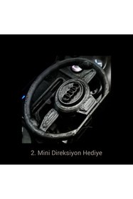 Resim Salıncak Ps5 Mini Direksiyon Seti BEYAZ +Hediyeli Ürün (Tam Ölçü) 