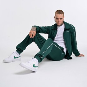 Resim Sportive Coruna Erkek Yeşil Günlük Stil Eşofman Üstü 24KE014-YSL 