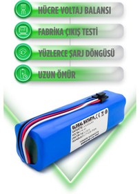 Resim Dreame L10 Pro Uyumlu Batarya 6400mah 