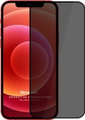 Resim Microsonic iPhone Uyumlu 12 5D Gizlilik Filtreli Cam Ekran Koruyucu 