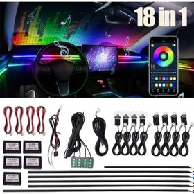 Resim 64 Renk Ambiyans Aydınlatma . Full Set Kolay Montaj En İyisi Ani 