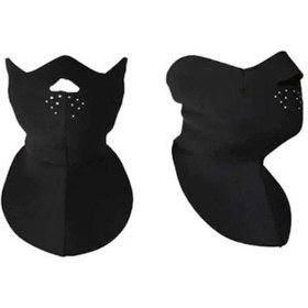 Resim Motosiklet Neopren Maske Uzun Model Rüzgar Geçirmez Motor Maske 