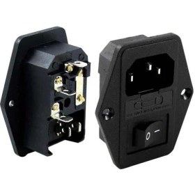 Resim Powermaster C7 Dişi Fiş Şase Anahtarlı Kulaklı (IC-214) 