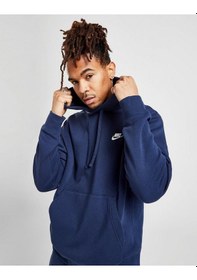 Resim Nike Sportswear Club Fleece Kapüşonlu Erkek Lacivert Sweatshirt 