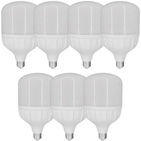 Resim Huzur Elektrik Chn 7'li Paket 40w Büyük Boy 6500K Beyaz Işık E27 Led Tasarruflu Ampül 