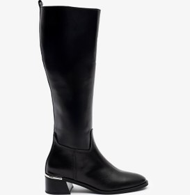 Resim Louis Cardy Mosby Siyah Deri Kadın Çizme 