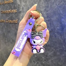 Resim Baijiafu2 Yeni Çizgi Film Animasyon Stitch Serisi Yumuşak Kauçuk Anahtarlık Bebek Çantası Kolye Anahtarlık Küçük Hediye (Yurt Dışından) 