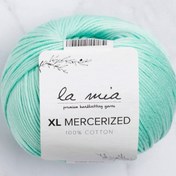 Resim La Mia XL Mercerized Su Yeşili El Örgü İpi - 137 - 33767 