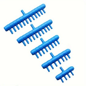 Resim 1 adet Hava Pompası Hava Hattı Bölücü Akış Ayırıcı Bağlantı Parçası Oksijen Tüpü Boru Dağıtıcı Birleştirici Akvaryum Balık Tankı Havuzu için 