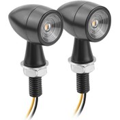 Resim Samdoo 8mm Motosiklet Led Sinyal Lambası - Suzuki, Yamaha, Kawasaki Uyumlu, Parlak Ve Dayanıklı 