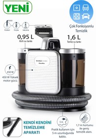 Resim teknotrust GleamMax Spot Temizleyici Koltuk ve Halı Leke Çıkarıcı (YENİ), Gri 