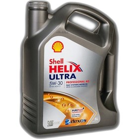 Resim Shell Helix Ultra Pro 5W-30 AG Dexos2-Acea C3 DPf Tam Sentetik Motor Yağı 