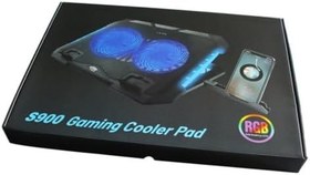 Resim Revenge Ayarlanabilir Yükseklikli RGB Işıklı Laptop Soğutucu 2 Fanlı Notebook Bilgisayar Standı 