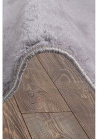 Resim Bonny Home Elite Gri 80x150 Cm Peluş Banyo Paspası Kaymaz Tabanlı Gri 