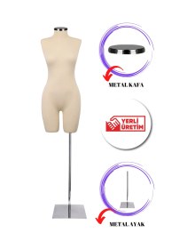 Resim Pantolon Giyebilen 36 Beden Vitrin Amaçlı Terzi Mankeni Vitrin Mankeni İğne Batmaz 0005 