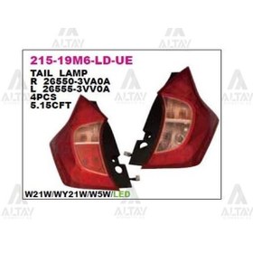 Resim DEPO 21519M6RLDUE Stop Lambası Sağ Ledli Tip Nissan Note 13- 