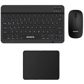 Resim Mk-23 Kablosuz Klavye Mouse Bluetoothlu Slim 
