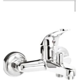 Resim Mega Avm Banyo Duş Bataryası Aç Kapa Mix Çift Girişli 