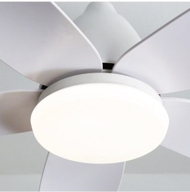 Resim Fancium DKF-502 47" Led Aydınlatmalı Uzaktan Kumandalı Tavan Vantilatörü Beyaz 