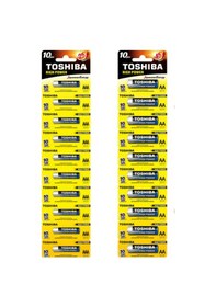 Resim 10 Adet Lr03 Alkaline Aaa Ince Kalem Pil + 10 Adet Lr6 Alkaline Aa Kalem Pil 
