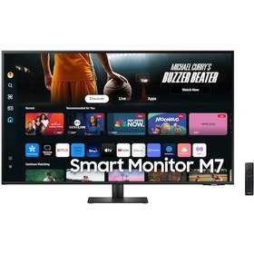 Resim Samsung M7 M70D LS43DM702UUXUF 43" 4 MS 60 Hz HDR10 4K UHD VA Akıllı Monitör 