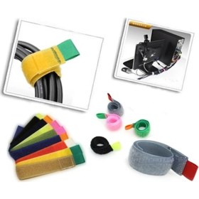 Resim Fırsatı Sepetle Kablo Düzenleyici Cırt Cırt 