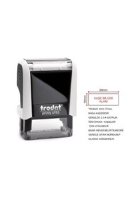 Resim Trodat 910 - İsim Ünvan Kaşesi Mavi 