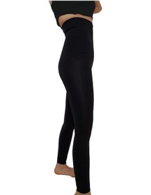 Resim Kadın Yüksek Bel Siyah Korse Tayt 2 Beden Korse Siyah 