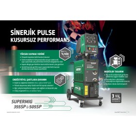 Resim Askaynak As Kaynak Supermig 505 Amper Gaz Altı Kaynak Makinesi 