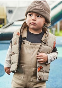 Resim Mayoral Gri Erkek Bebek Çift Taraflı Şişme Yelek 2348 Gri 