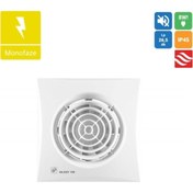 Resim Soler&Palau S&p Silent-100 Cz Sessiz Mini Aksiyel Banyo Wc Fanı Beyaz 