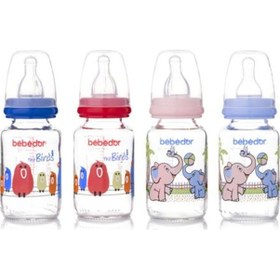 Resim Bebedor 30302 Desenli Cam Biberon 125 ML 
