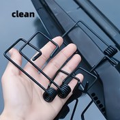 Resim 3-PCS Siyah Rüzgarlık Basınç Yayları, Geliştirilmiş Görünüm Performansı, Yağmur ve Kar Koşulları İçin Mükemmel Yedek Parça Kiti 